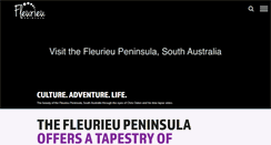 Desktop Screenshot of fleurieupeninsula.com.au
