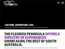 Tablet Screenshot of fleurieupeninsula.com.au